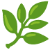 Natural health and wellness icon for holistic dentistry